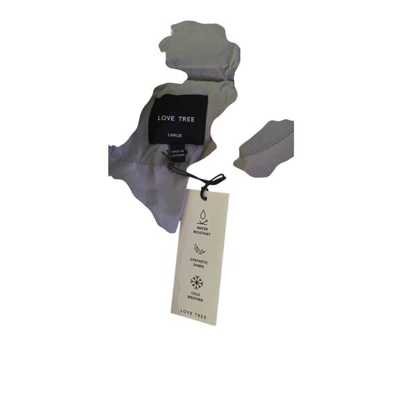 Love Tree Cropped Puffer Vest – Size Medium – NWT - Picture 5 of 5